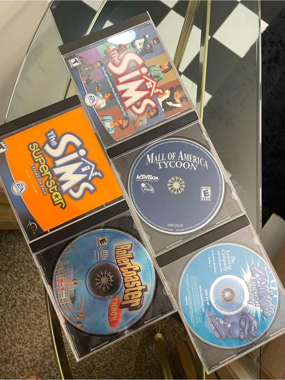 PC Game Disc Collection - Set of 5